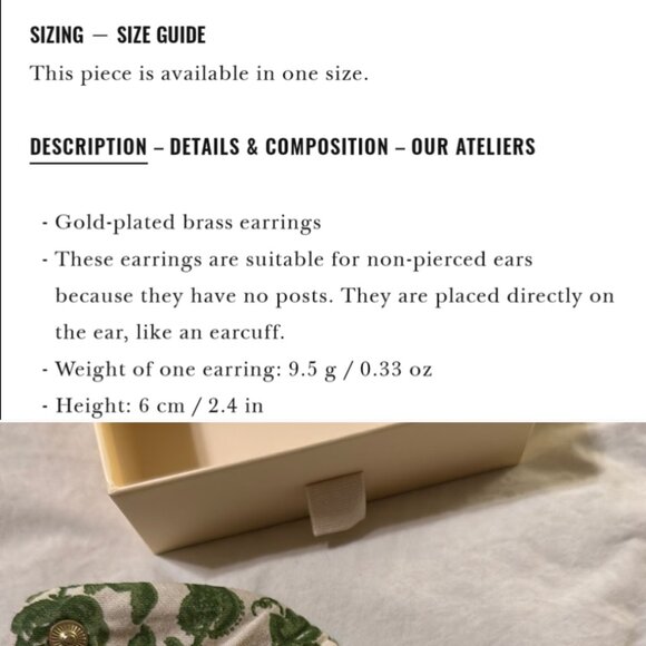 Sezane Tessa Earrings - Picture 4 of 5